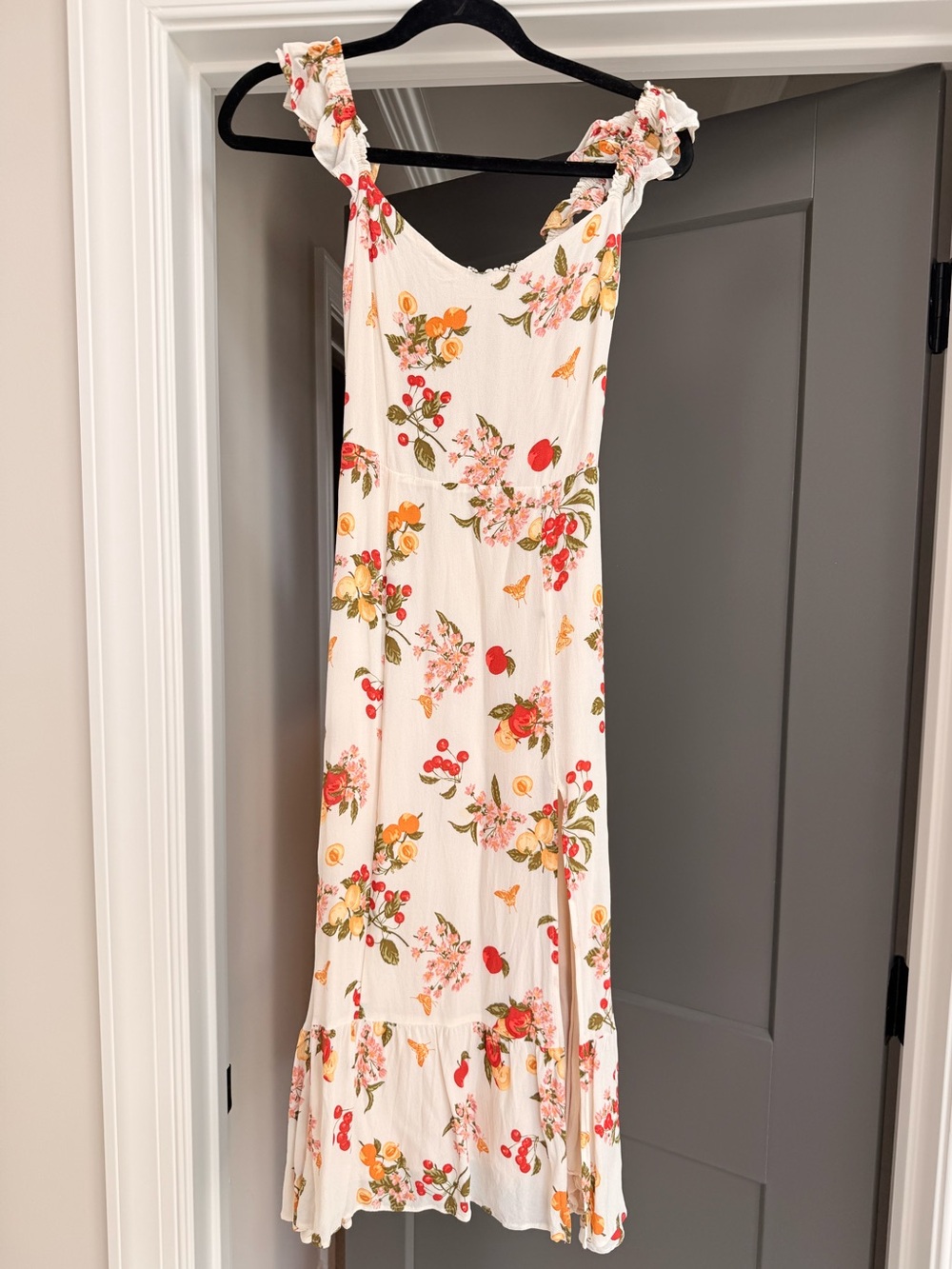 Reformation Bondi Midi Georgette Floral Dress - Picture 8 of 12